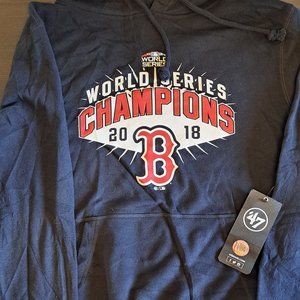 Boston Red Sox 2018 World Series Champs Hoodie Mens L